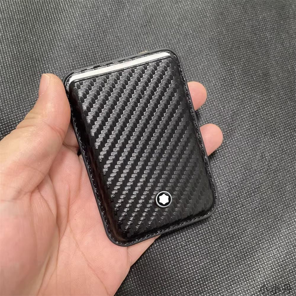 Высококачественный Минималистичный Бизнес Прочный Магнитный Кожаный Держатель для Карт для IPhone 17 Pro Max 16 15 14 13 12 Портативный Кошелек Сумка для Карт Карманный Слот