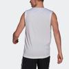adidas Мужские майки с круглым вырезом, умеренный прямой крой GM2158