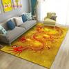 3D Cartoon Dragon Area Rug Large,Carpet Rug for Living Room Bedroom Sofa Doormat Kitchen Decoration,kid Play Non-slip Floor Mat