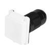 125V/250V 50A RV Marine Power Cord Twist Electrical Lock White Inlet with Waterproof Cover