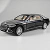 1:24 Mercedes Benz Maybach S680 Роскошный Лимузин Металлический Литой Модель Звук и Свет Детская Игрушка Коллекция Хобби Подарок для Мальчиков