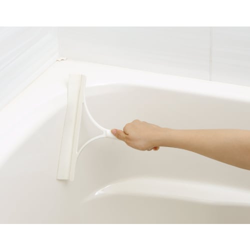 Yamazaki Sangyo Satto Water Squeegee, Set of 2, Water Remover, Cleaning, Mold Prevention, Bathroom, Bath, Floor, Tile, 181377