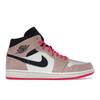 Кроссовки унисекс Air 1 Mid SE Crimson Tint Pink Black-Sail-Hyper-Pink 852542-801