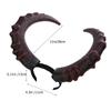Headpiece Halloween Demon Horns Headband Pu Devil Ox Horn Hairband Novelty   Dressing Up Props