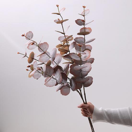 Декоративный искусственный эвкалипт, выглядит как живой, гибкий, с хорошим визуальным эффектом, искусственный эвкалипт для дома