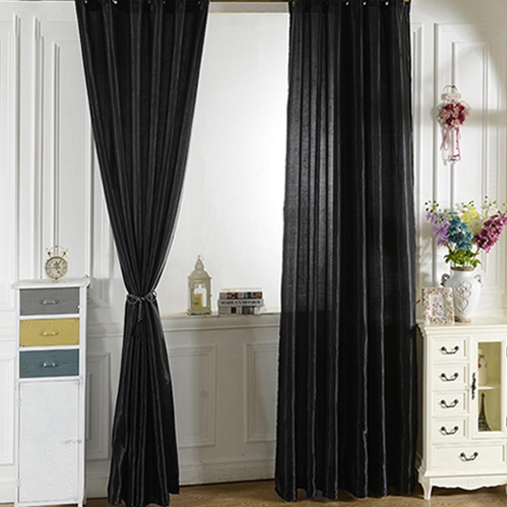 Curtain Solid Window Door Room Panel Sun Shade Curtain Curtain Ceiling Home Decoration
