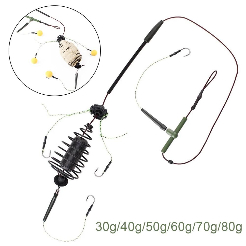 Cage Line Group Carp Feeder Hook Sinking Feeder Sinker Fishing Bait Brand New