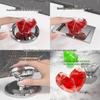 Universal Love Heart Toilet Flush Button