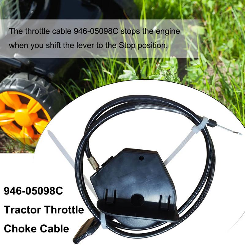 Управление дроссельной заслонкой Заменить кабель управления для GT ForXT2 50 GX54 ST54 LX50 Трос дроссельной заслонки Управление дроссельной заслонкой газонокосилки
