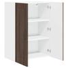 Wall Cabinet PORTO Brown Oak Effect 60 x 31 x 80 cm