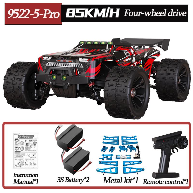 9522PRO 85 км/ч Высокоскоростной RC Автомобиль Бесколлекторный Полный Привод Внедорожный Дрифт 1:16 Профессиональный гоночный автомобиль 9522 50 км/ч Игрушка для мальчика