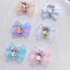 10Pcs Nail Art Charms Shiny DIY Manicure Nail Tips Accessory Love Heart Rhinestone Bow Nail Decoration for Nail Salon