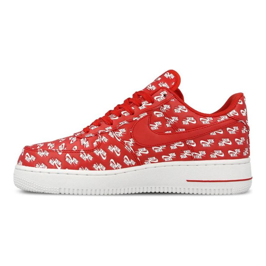 Nike Кроссовки Air Force 1 Low 07 Qs 'All Over Logo Red' AH8462-600
