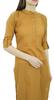 Phagun Cotton Plain Kurti Tunic Mandarin Collar Ethnic Casual Kurta Blouse