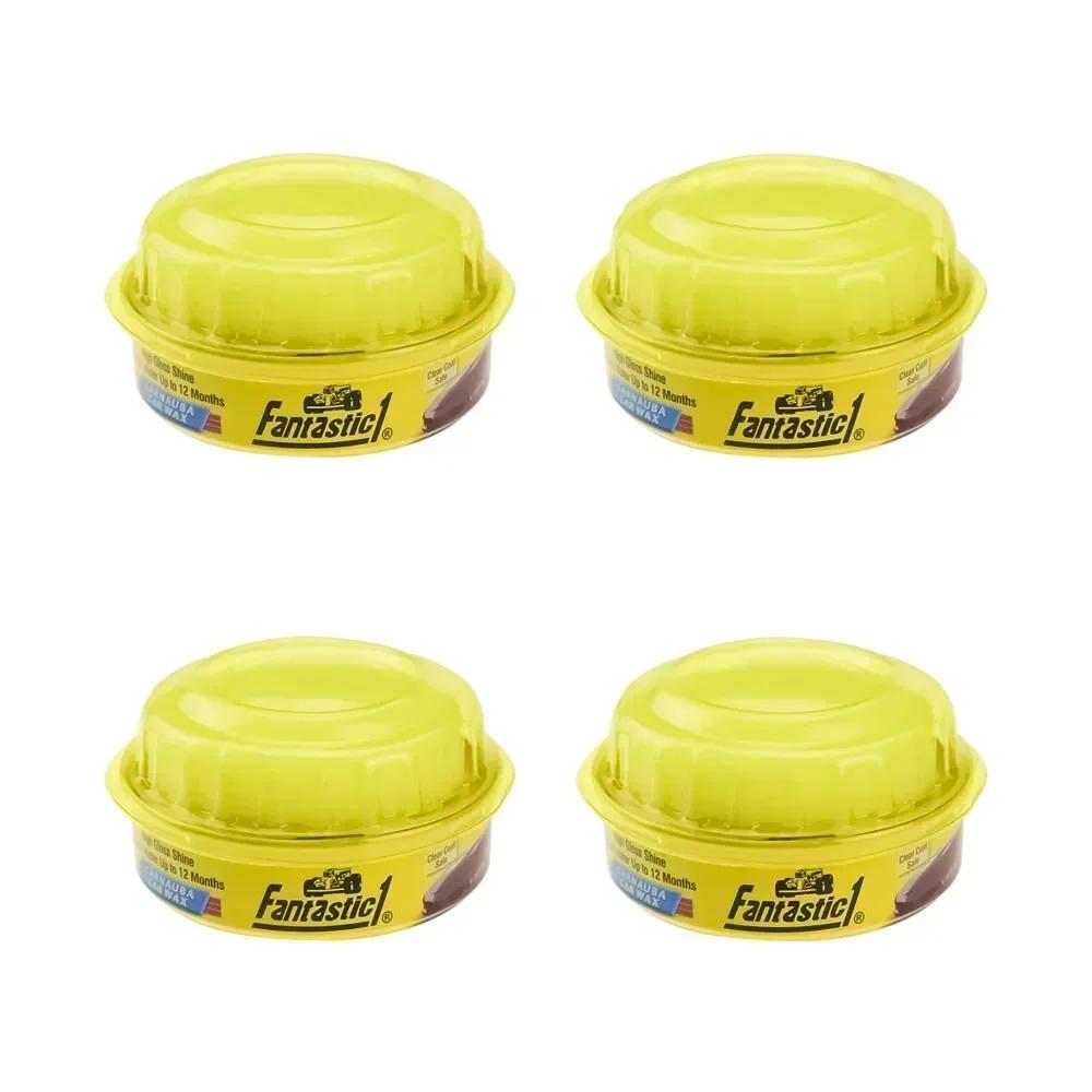 Carnauba Paste Car Wax High-Gloss Shine Auto Cleaning Polish Auto Detailing Lasting Super Hydrophobic Scratch Removal