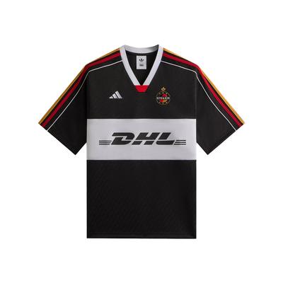 Для футбольной формы Adidas Dhl Express Черный Мужской Топ JN3587