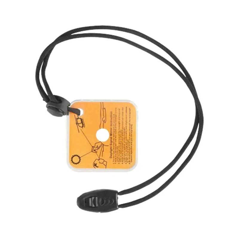 1pc SOS Camping Multifunctional Signal Mirror, Outdoor Survival Reflector Mirror, Makeup Mirror, EDC Tool Reflector Mirror, Signa