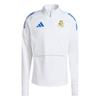 Real Madrid Tiro 25 Competition Top Training Gear Series Brand Logo Stand Collar Raglan Long Sleeve Football Shirt Men Tops KE1167