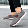 Удобные спортивные повседневные туфли, дышащие, с плетением Fly-knit, большого размера, для весны и лета, ленивые туфли