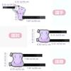 Protective Gear Set for and Roller and Knee Guards with Velcro Injury and Cute 6-Piece Kids' Bicycles, Skateboards, Skates, Elbow, Wrist, Closure,