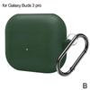 Для Galaxy Buds 3 /PRO высококачественный мягкий силиконовый защитный чехол с пряжкой, устойчивый к падениям, пылезащитный P Z2A8