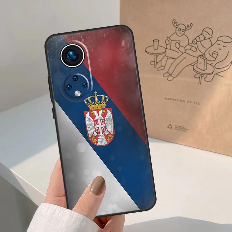 Флаг Сербии Сербский Для Honor Magic 7 Lite 5 6 8 Pro Чехол Для Honor 400 200 90 70 50 X8c X8b X9a X9b X9c X9d Win