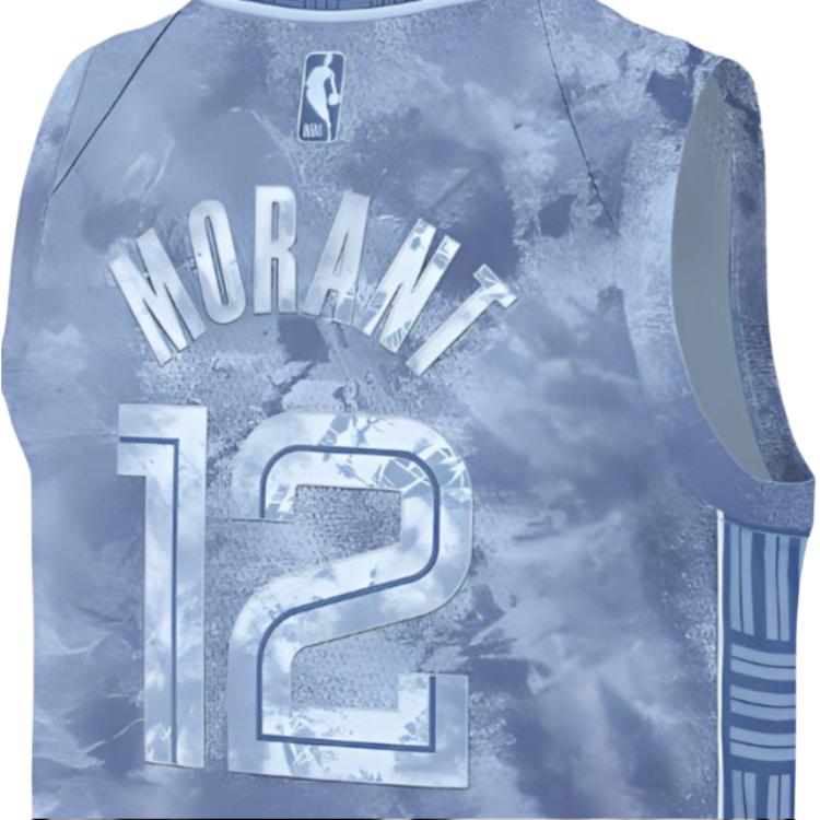 Nike NBA Memphis Grizzlies Ja Morant Dri-Fit Jersey Blue Men Streetwear FD4101-428