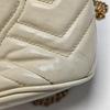 [Pre-Owned] GG Marmont Gold Logo Color Block Drawstring Quilted Chain Bucket Bag - Fair #CIIKN1