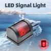 Red Green Light LED Signal I Light 12V 24V  Navigation Light for Marine Boat Yacht Marine Sailing Waterproof Ship Anchor Light