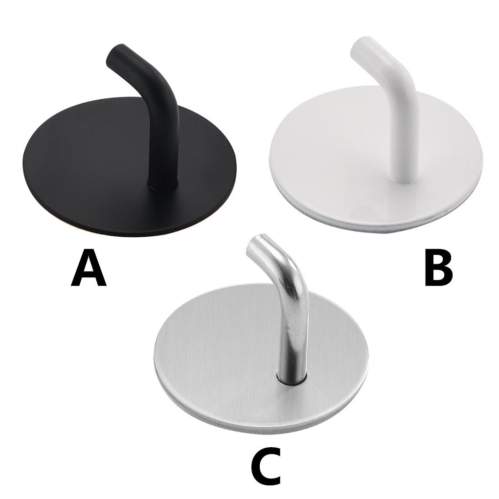 Вешалка для хранения 304 Настенный крючок из нержавеющей стали Самоклеящаяся вешалка для полотенец для кухни Ванная комната