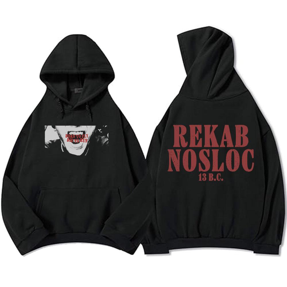 Mgk Lost Americana Hoodies Fashion Autumn Fleece Hooded Sweatshirts Casual Long Sleeve Male Pullovers Graphic Print Tops