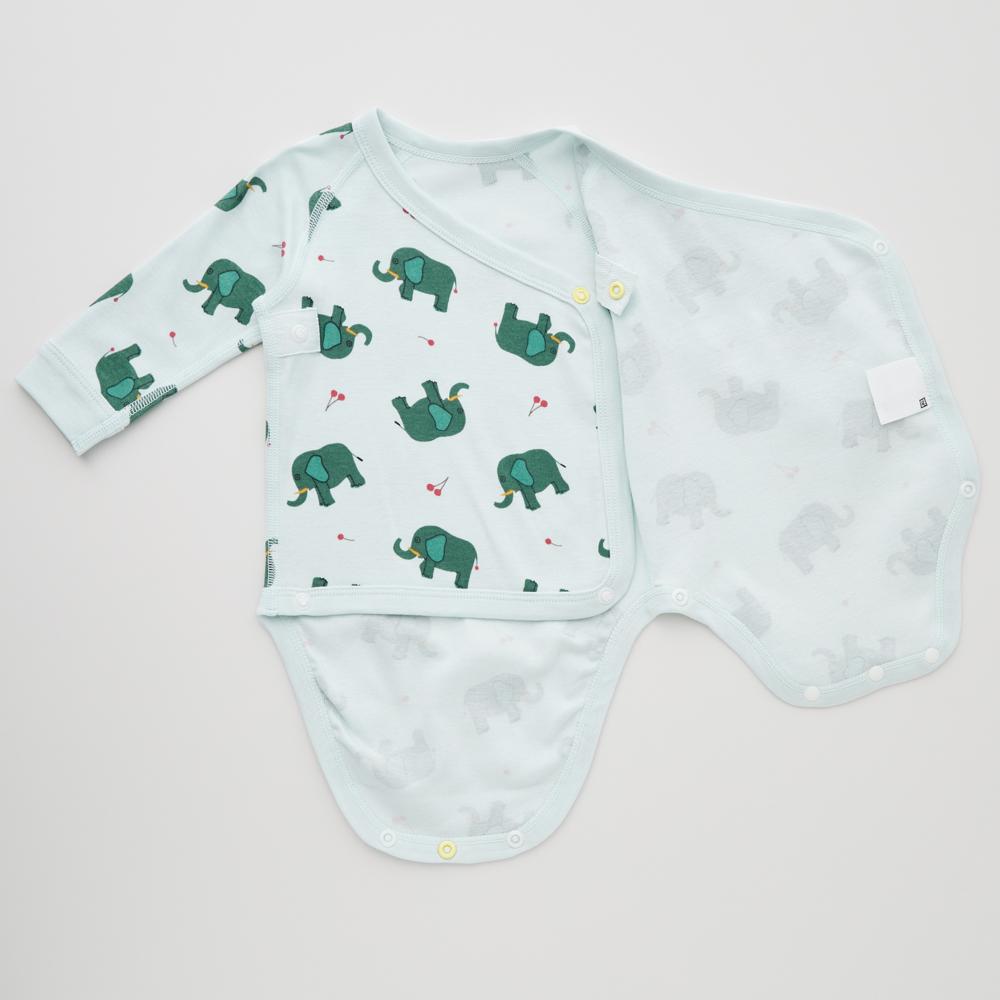 Uniqlo Боди BN PictureBook с длинным рукавом 1P 60см