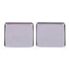 1/2/3/4/6Pcs Empty Eyeshadow Tin Pans Makeup Palettes Empty Square Palette Aluminum Cases Pans For Powder