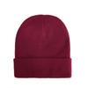 Brimless beanie big head circumference knitted hat knitted hat knitted hat black knitted hat outdoor warm hat