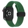 Magnetic Sports Silicone Strap for Apple Watch 49mm 45mm 44mm 41mm 40mm 42mm 38mm Rubber Band for IWatch Series 9 8 7 6 5 4 Se Ultra 2