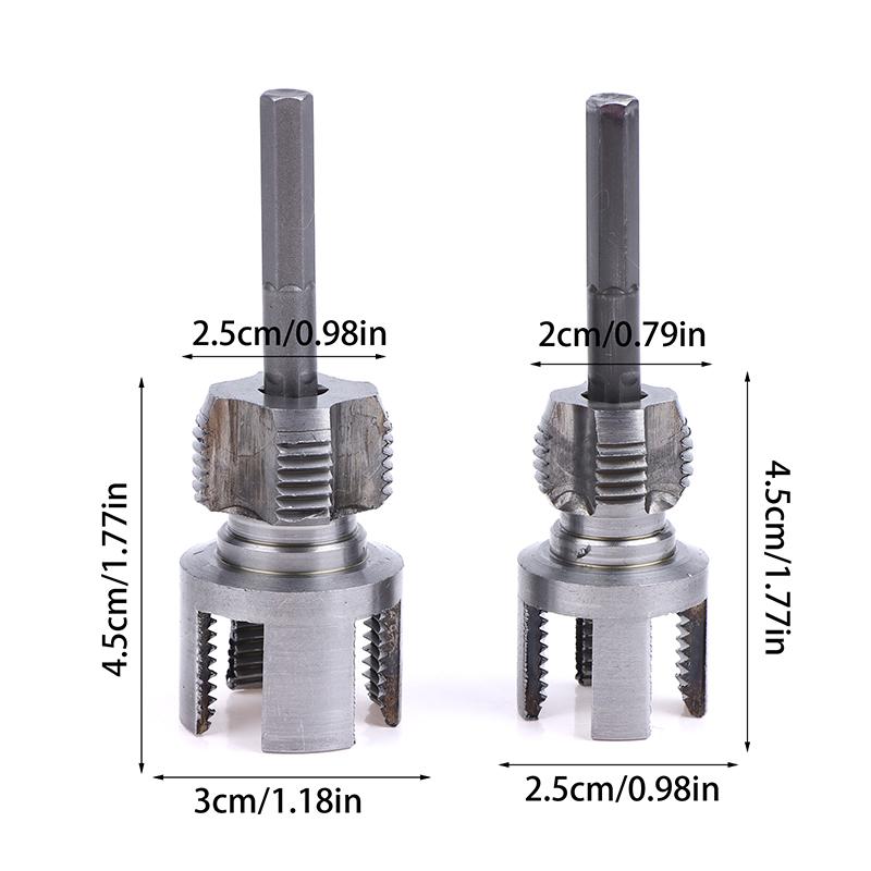Integrated PPR Pipe Thread Opener - Electric Drill Threading Device for 1/2 DN15 & 3/4 DN20 Plumbing, Repair Tool