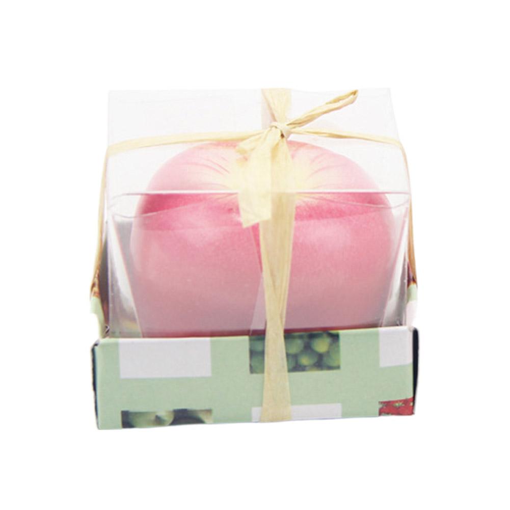 Apple Shaped Candle Aromatherapy Candles Gifts, Rosh Hashanah Red Apple Candles Table Decorations for Christmas Party Home Decor