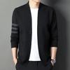 Autumn and Winter Men's Fashion Korean Version Trend New Men's Knitted Sweater Casual Jacket Top Men's Knitted Cardigan