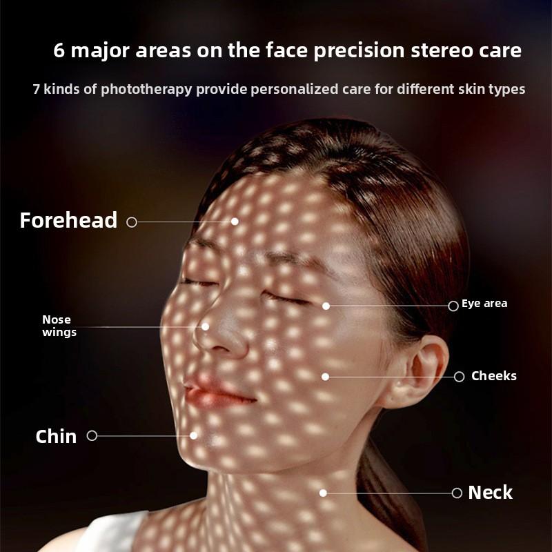 Beauty Instrument Facial Charging LED Touch Screen Skin Recovery Mask Color Photon Skin Rejuvenation Instrument