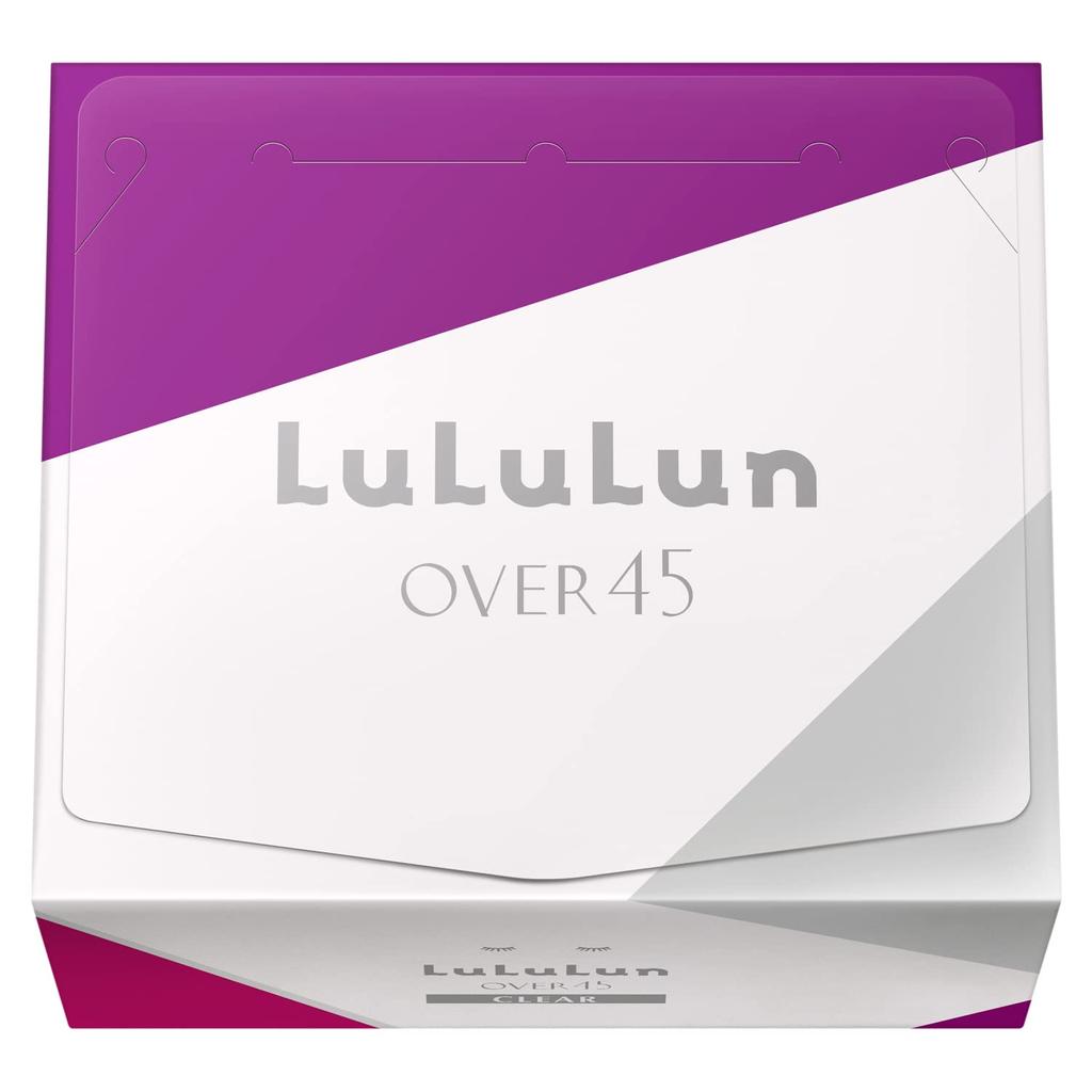 Lululun Over45 Brightening & Moisturizing Face Mask, 32 Sheets - Skincare for Radiant Skin