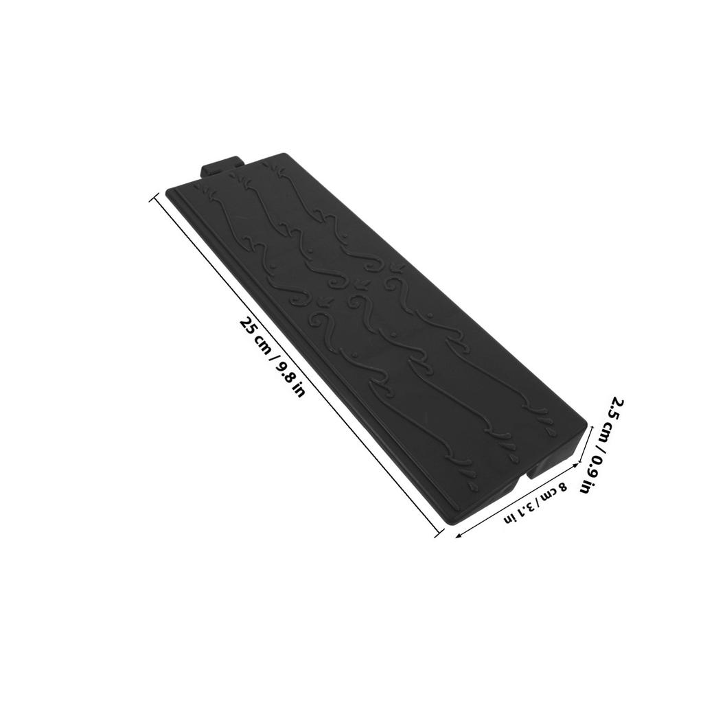 Робот Карабкающийся по Пандусам Пластиковый Маленький Наклонный Пандус Дверные Проемы Гараж Подъездная Дорожка Бордюр Пороговый Пандус для Пылесоса Коляски Скутера Грузовика