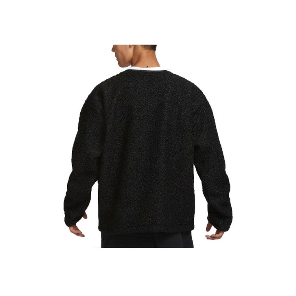 Nike Sportswear Tech Pack Solid Color Casual Collarless Jacket Men Outerwear Black FB7411-010