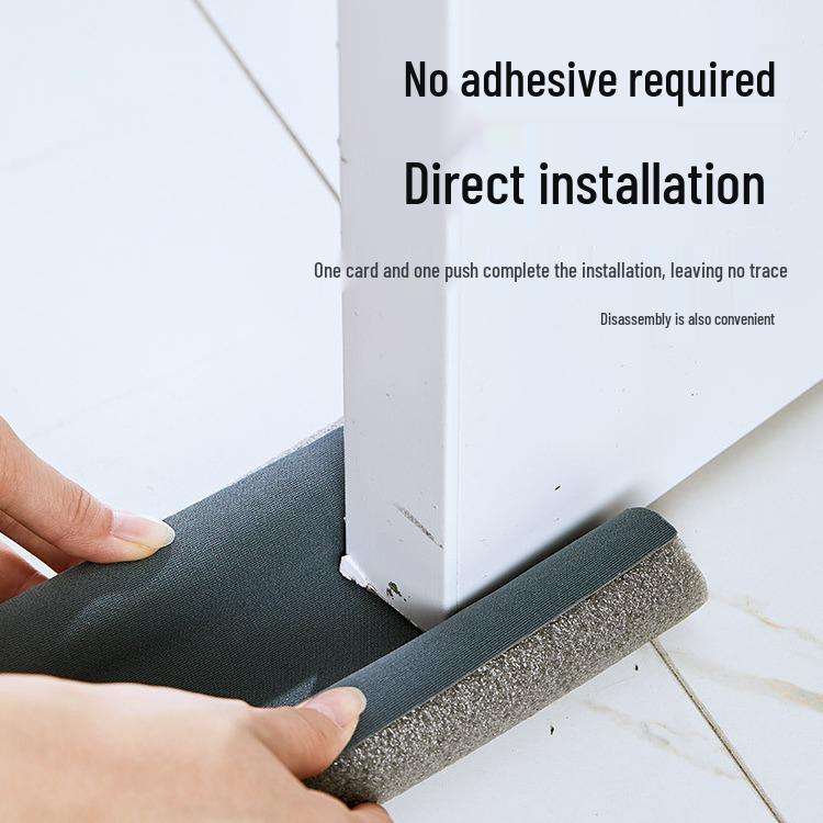 Звукоизоляционная клейкая уплотнительная лента для дверей и окон - Изоляция, Пыленепроницаемость, Ветронепродуваемость