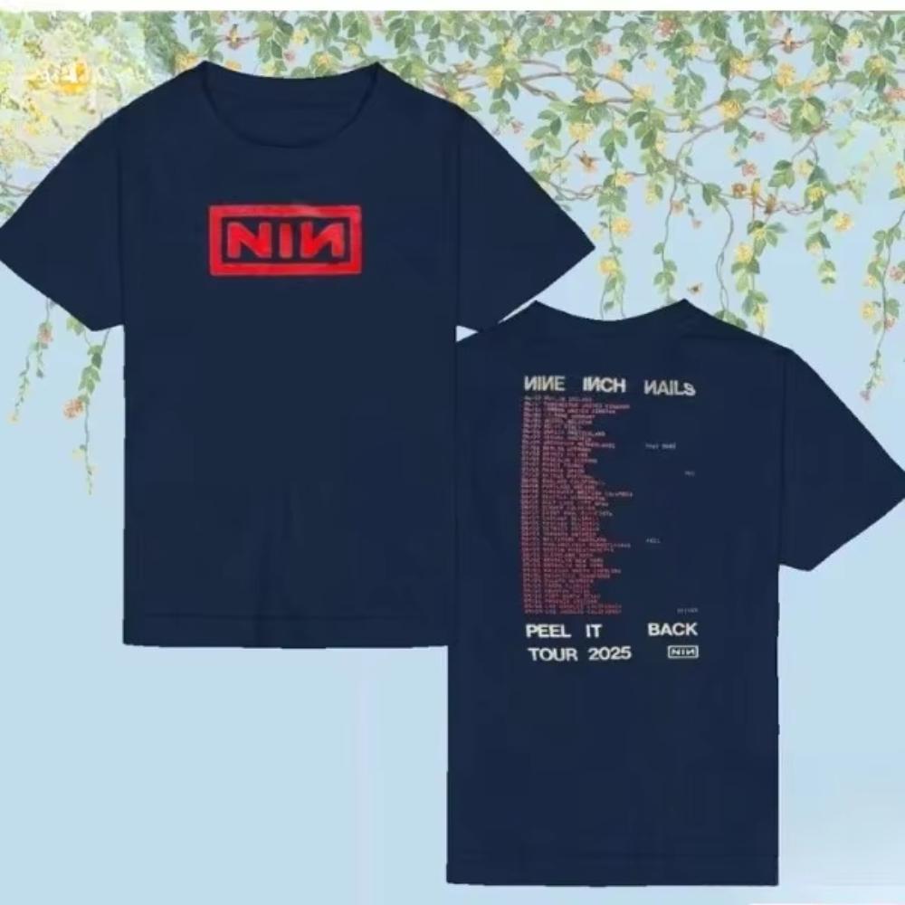 Nine Inch Nails Peel It Back Tour 2025 Shirt Limited Edition Fan Gift Highend Luxury Is for Both Men and Women Top Y2k Tshirts