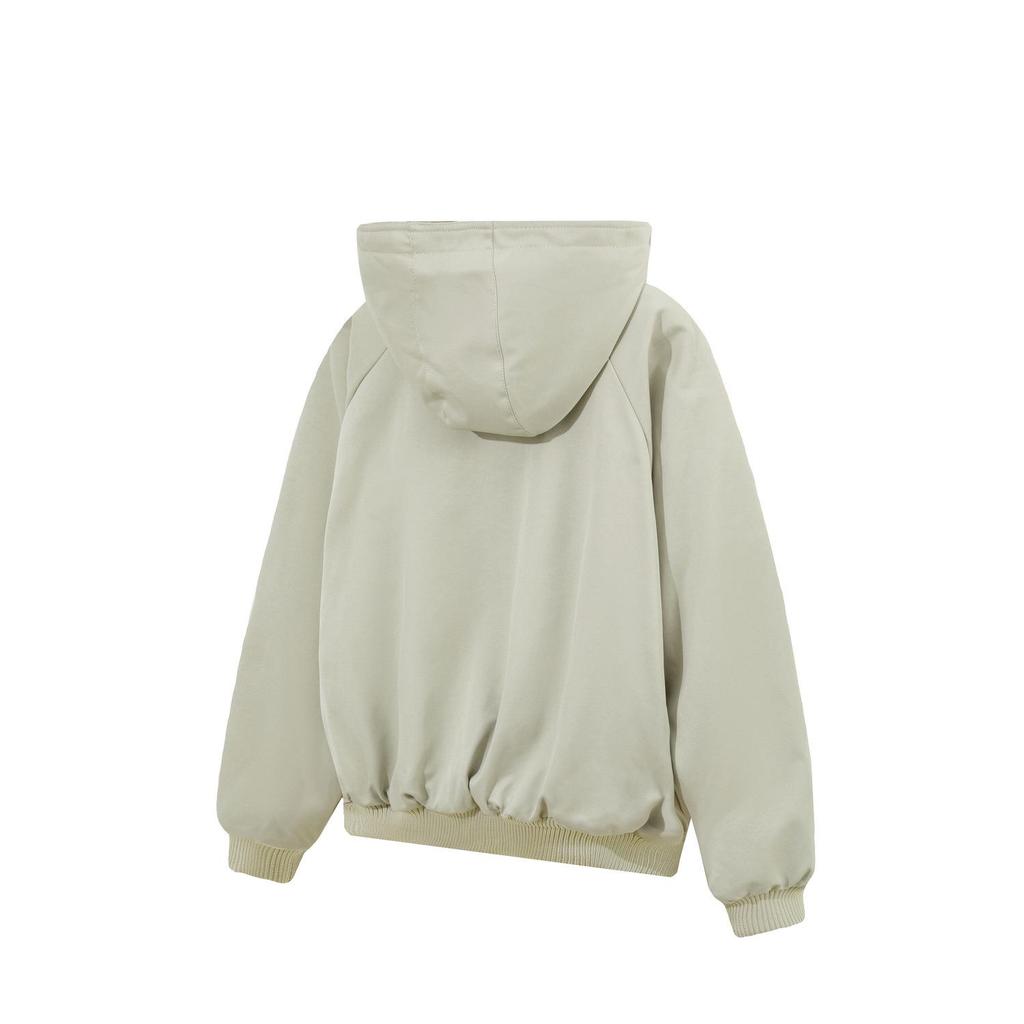 Унисекс двусторонняя хлопковая куртка с флисовой подкладкой и капюшоном - Зимняя необходимость