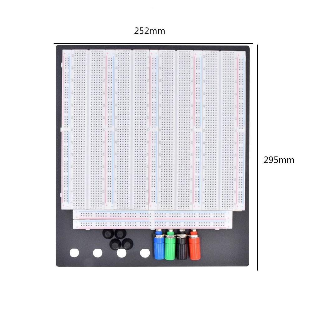3220-hole Solderless Breadboard Solderless Circuit Four-Piece Combination