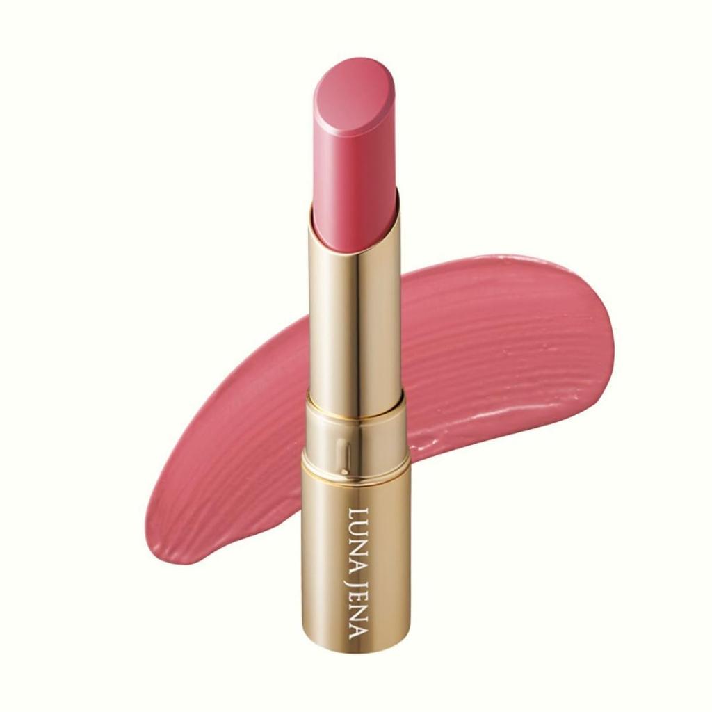LunaJena Perfect Color Румяна (губная помада) - Стойкость, Точная передача цвета, Легкость нанесения, Решает проблему тусклости (Розовый бежевый) - Сделано в японии