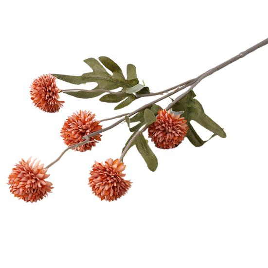 1 ветка цветок из искусственного шелка, не требующий полива, широко применяется, гибкий, необычный, простой в уходе, красивый искусственный стебель одуванчика для гостиной