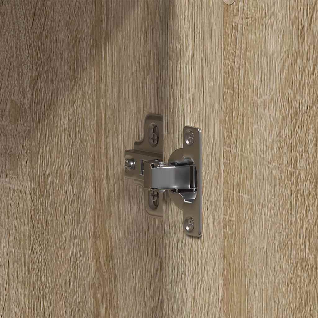 Wardrobe Sonoma Oak 55 x 25 x 189 cm Particleboard
