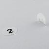 12 Sheets Craft Self Adhesive Classification Sticky Distinguish Number Stickers Package Label Tags
